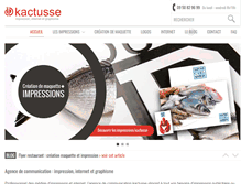 Tablet Screenshot of kactusse.com